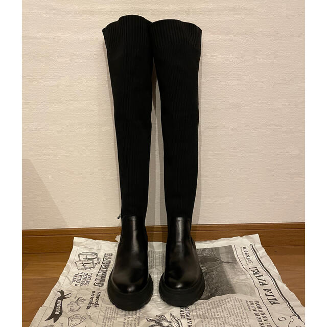 ZARA - ZARA ロングブーツの通販 by mii's shop|ザラならラクマ