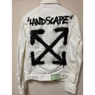 OFF-WHITE LANDSCAPE デニムジャケット Gジャン-