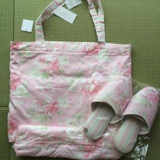 ローラアシュレイ(LAURA ASHLEY)の新品 バッグ♡スリッパ(その他)