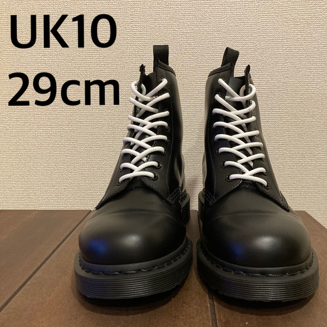 CORE 1460 MONO 8EYE BOOT UK10 29cm black - ブーツ