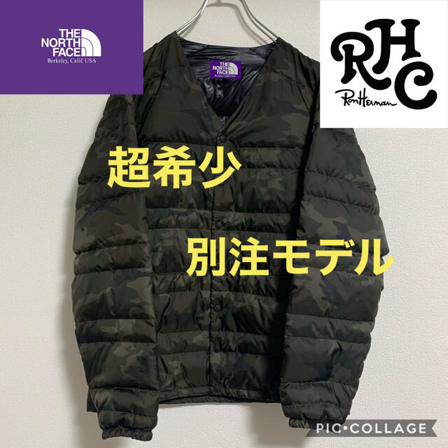 THE NORTH FACE(ザノースフェイス)の超希少！完売品！ロンハーマン 別注　ノースフェイスパープルレーベル　ダウン メンズのジャケット/アウター(ダウンジャケット)の商品写真