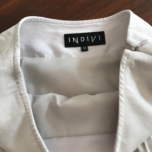 INDIVI(インディヴィ)の美品★INDIVI フレアスカート★36サイズ レディースのスカート(ひざ丈スカート)の商品写真