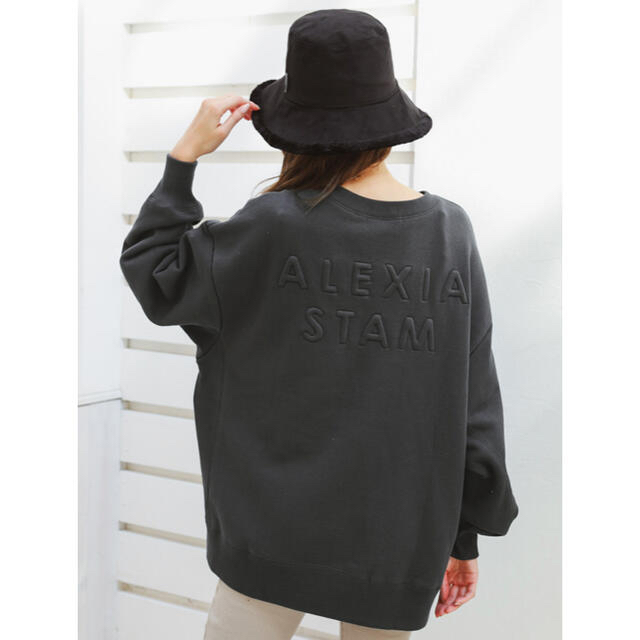 アリシアスタン　Back Logo Sweat Shirt