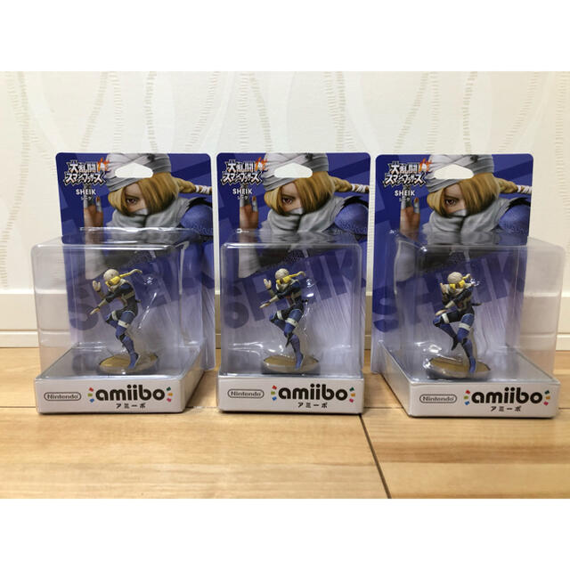 【新品・未開封】amiibo シーク　3体セットゲームキャラクター