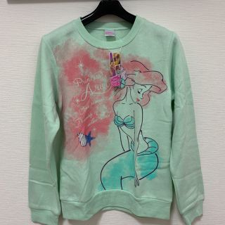 ディズニー(Disney)の新品＊アリエル　裏起毛　トレーナー　160(Tシャツ/カットソー)