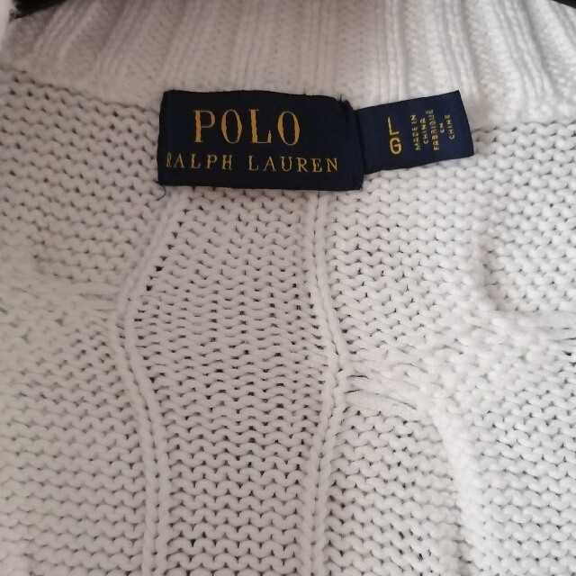 POLO RALPH LAUREN(ポロラルフローレン)のポロラルフローレン　美品　ニットセーター メンズのトップス(ニット/セーター)の商品写真