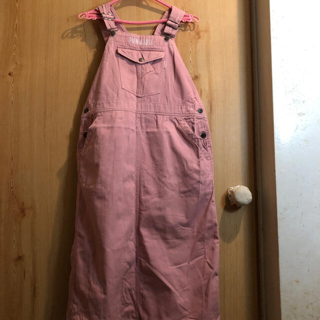 PINK HOUSE(ピンクハウス)のピンクハウス　オーバーオール風スカート レディースのパンツ(サロペット/オーバーオール)の商品写真