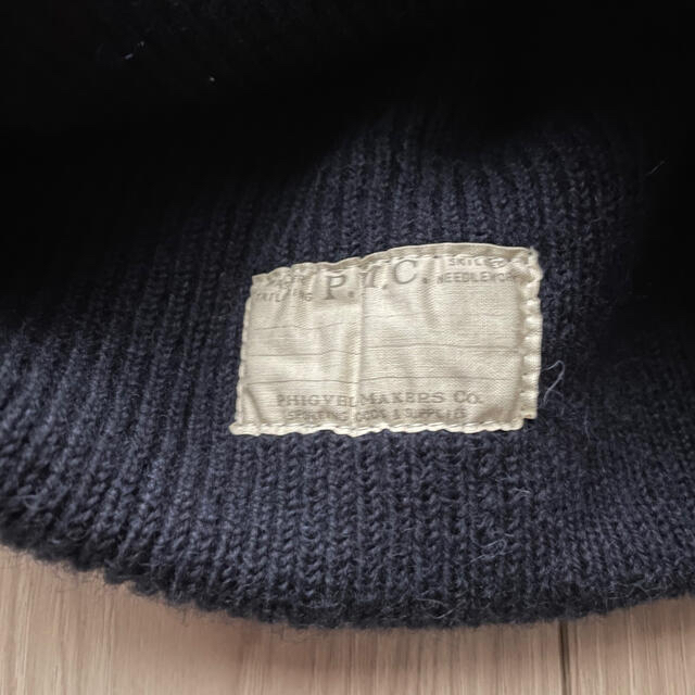 PHIGVEL(フィグベル)のphigvel watch cap ニット帽 us navy vintage メンズの帽子(ニット帽/ビーニー)の商品写真