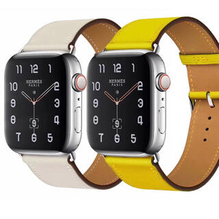 アップルウォッチ(Apple Watch)のApple Watch  アップルウォッチ　レザー　革　バンド　ベルト(レザーベルト)