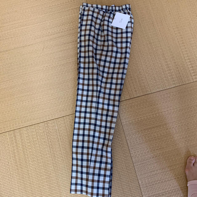 新品 dolce ドルチェ チェックパンツ M