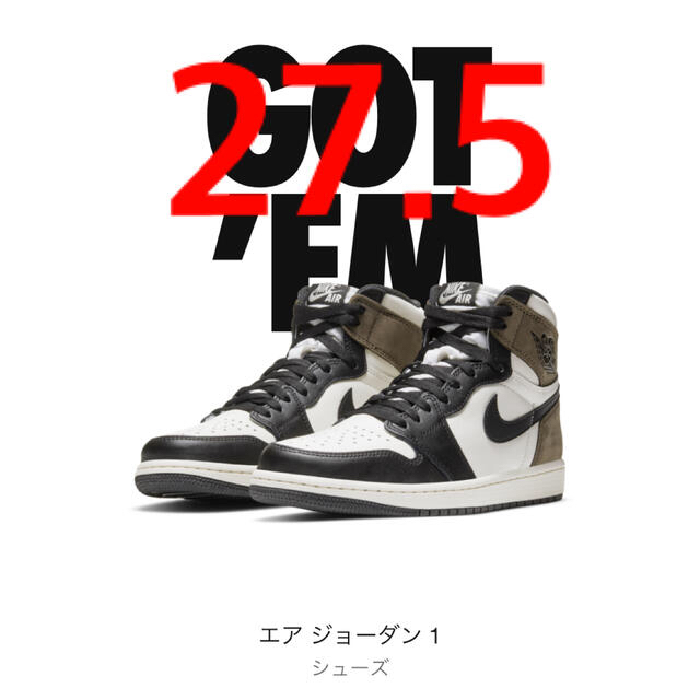 Air Jordan 1 Retro High OG "Dark Mocha"