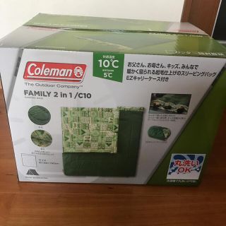 コールマン(Coleman)のコールマン　ファミリー　シュラフ(寝袋/寝具)