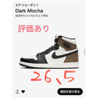 ナイキ(NIKE)のNike Air Jordan 1 High Dark Mocha(スニーカー)