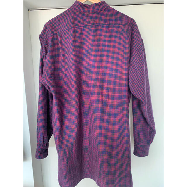 COMOLI コモリ 19aw ウールシルクプルオーバーシャツ サイズ 2