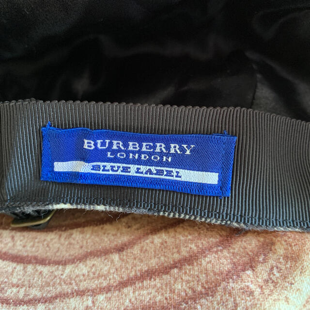 BURBERRY BLUE LABEL(バーバリーブルーレーベル)のBURBERRY BLUE  LABELハンチング約56cm レディースの帽子(ハンチング/ベレー帽)の商品写真