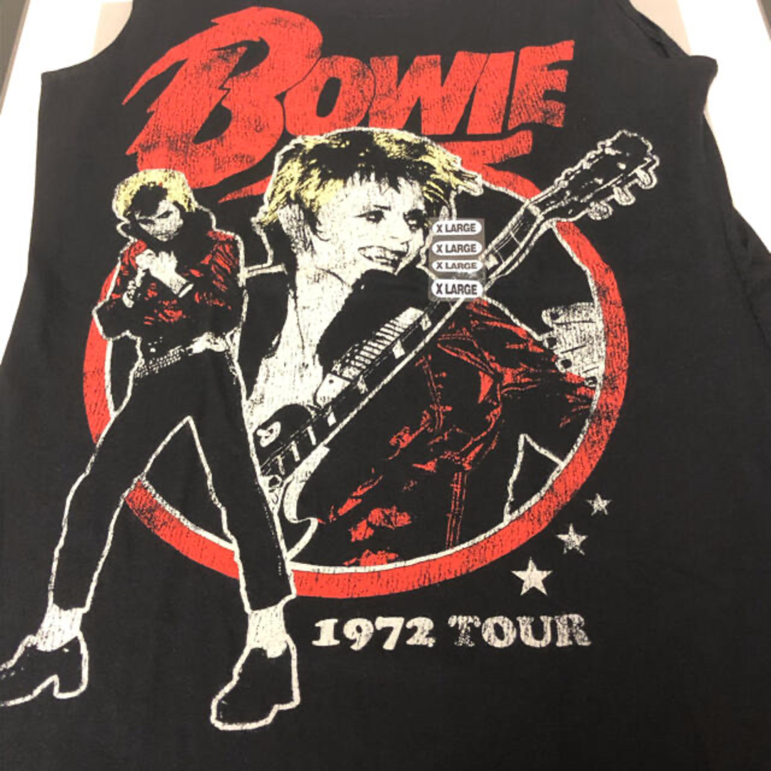 LA現地調達日本未入荷 David Bowie デビッドボウイ タンクトップ レディースのトップス(Tシャツ(半袖/袖なし))の商品写真