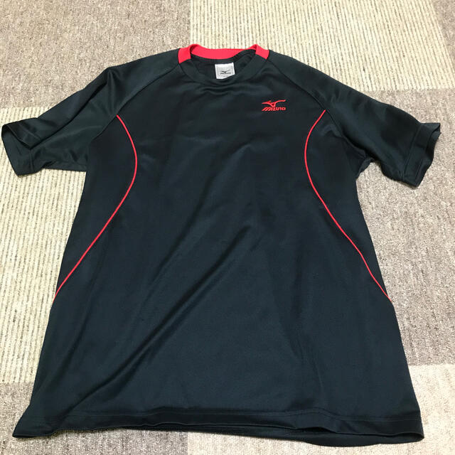 MIZUNO(ミズノ)のTシャツ ミズノ 赤黒 メンズのトップス(Tシャツ/カットソー(七分/長袖))の商品写真