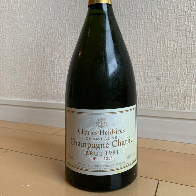 シャルル・エドシック シャンパン・チャーリー 1981 シャンパン/スパークリングワイン