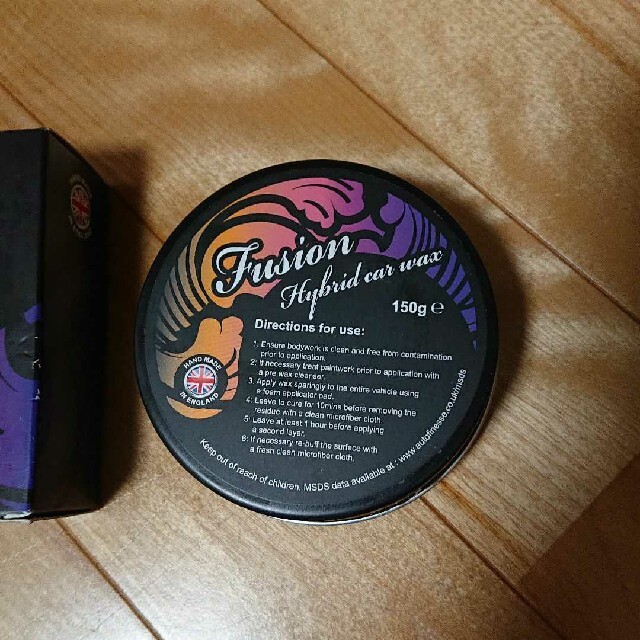 オートフィネス Autofinesse fusion wax フュージョン 自動車/バイクの自動車(洗車・リペア用品)の商品写真