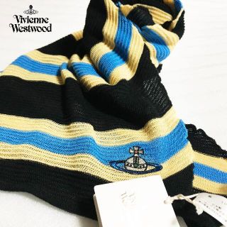 ヴィヴィアンウエストウッド(Vivienne Westwood)の【vivienne westwood】ストレッチ編み ストール タグ付未使用(ストール/パシュミナ)