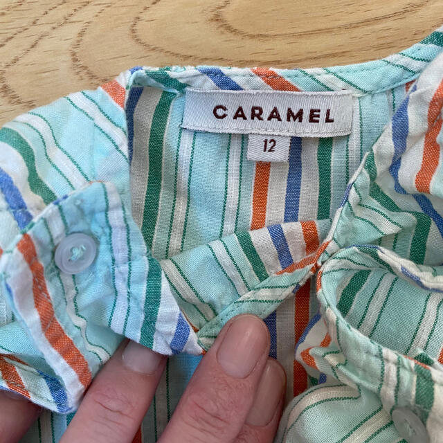 Caramel baby&child (キャラメルベビー&チャイルド)のcaramel ロンパース キッズ/ベビー/マタニティのベビー服(~85cm)(ロンパース)の商品写真