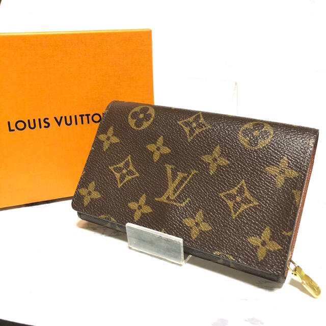 LOUIS VUITTON ルイヴィトンモノグラム トレゾール折り財布 - 財布