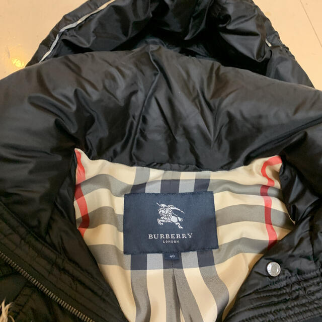 BURBERRY - タイムセール❣️美品 40 Lバーバリーロンドン ダウン