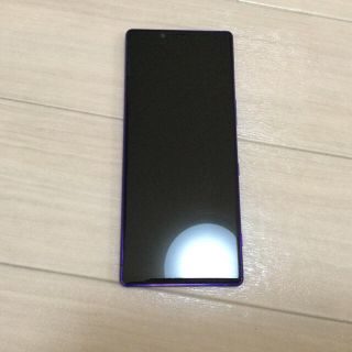 ソニー(SONY)のXperia1 purple SoftBank(スマートフォン本体)