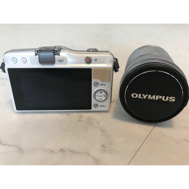 OLYMPUS(オリンパス)の【りっきーラッキー様専用】OLYMPUS PEN mini E-PM2  スマホ/家電/カメラのカメラ(ミラーレス一眼)の商品写真