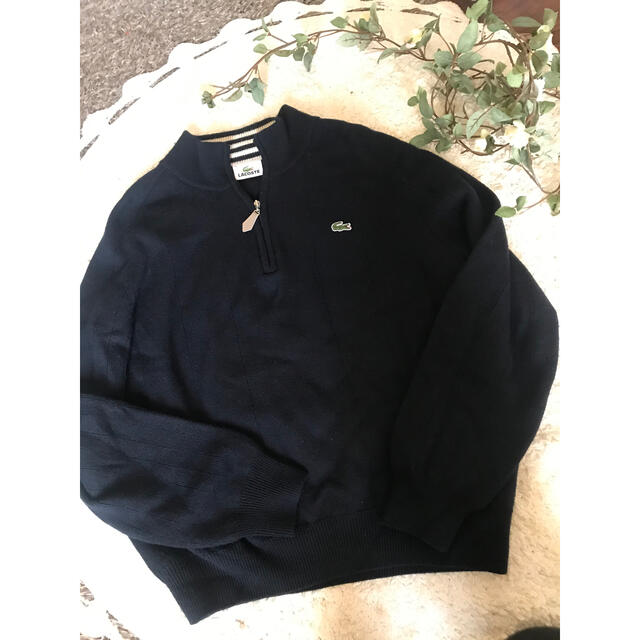 LACOSTE(ラコステ)の♡ラコステ　ネイビーニット♡ レディースのトップス(ニット/セーター)の商品写真