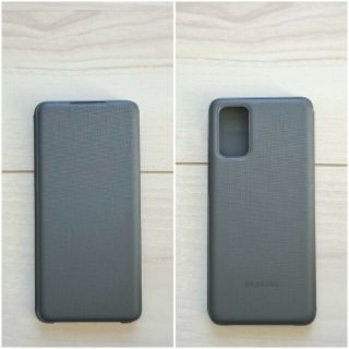 サムスン(SAMSUNG)のSAMSUNG Galaxy S20+ LED View Cover グレー(Androidケース)