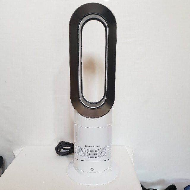 Dyson(ダイソン)の極美品 dyson hot+cool AM09 2019年製 ホワイト スマホ/家電/カメラの冷暖房/空調(ファンヒーター)の商品写真