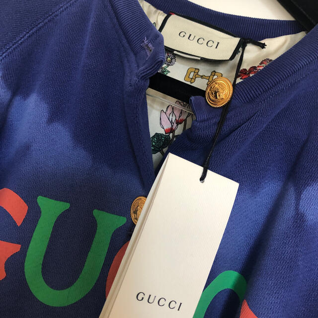 Gucci(グッチ)のGucci  スウェット　ブルゾン　正規品 レディースのジャケット/アウター(ブルゾン)の商品写真