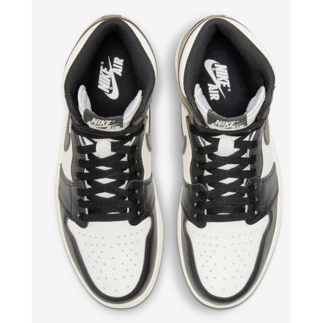 正規 ブランド NIKE AIR JORDAN1 DARK MOCHA ダークモカ 27.5cm 靴