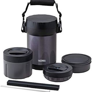 サーモス(THERMOS)のサーモス　THERMOS　ランチジャー　ミッドナイトブルー　保温　弁当箱(弁当用品)