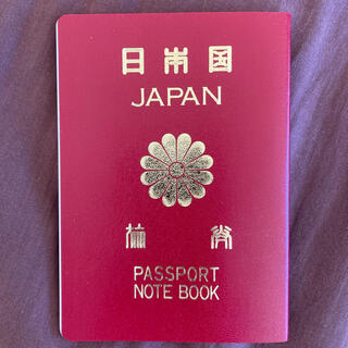 パスポート型メモ帳(ノート/メモ帳/ふせん)