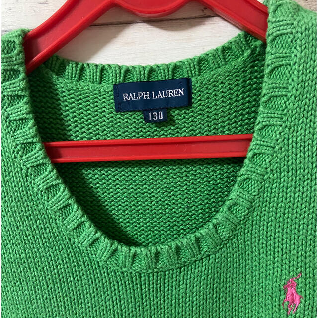 Ralph Lauren(ラルフローレン)の【ラルフローレン】　キッズ　ベスト キッズ/ベビー/マタニティのキッズ服男の子用(90cm~)(ニット)の商品写真