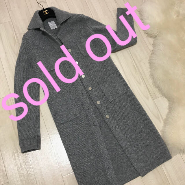 CHANEL - CHANEL シャネル カシミア ニット コート★sold out★の通販 by ︎marin ︎｜シャネルならラクマ