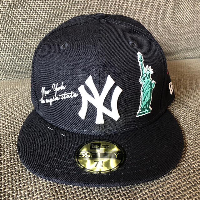 NY New Era Icon 59FIFTY Fitted Hat ヤンキース