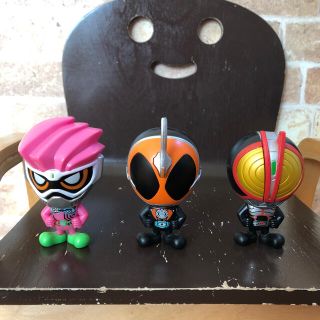 バンダイ(BANDAI)のカプキャラ　仮面ライダー　ゴースト&エグゼイド&ファイズ(特撮)