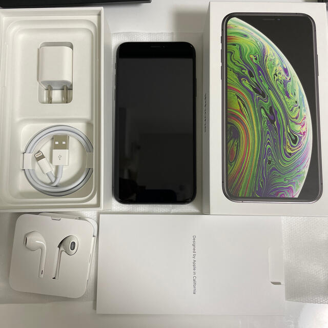 iPhone Xs Space Gray 256 GB SIMフリースペースグレイ