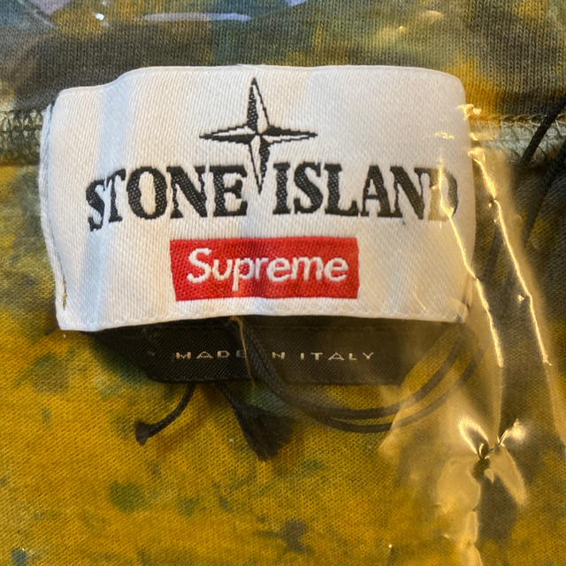 Supreme(シュプリーム)のXLサイズ Superme Stone Island Tシャツ 青色 新品 メンズのトップス(Tシャツ/カットソー(半袖/袖なし))の商品写真