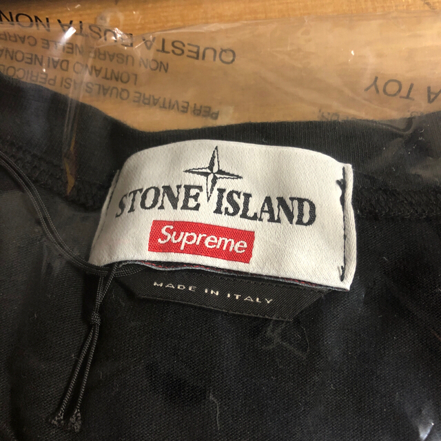 Supreme(シュプリーム)のStone Island® Embroidered Logo S/S Top L メンズのトップス(Tシャツ/カットソー(半袖/袖なし))の商品写真