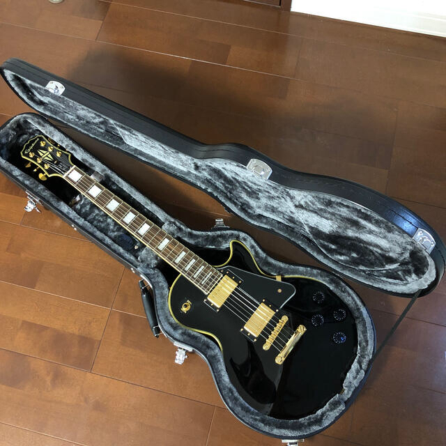 ☆ハードケース付!Epiphone エピフォン Les Paul Custom レス ☆ハードケース付!Epiphone エピフォン Les Paul Custom レス
