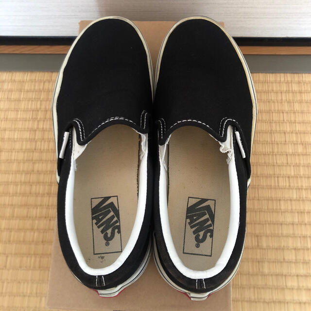 VANS(ヴァンズ)のVANS スリッポン ブラック23cm メンズの靴/シューズ(スニーカー)の商品写真