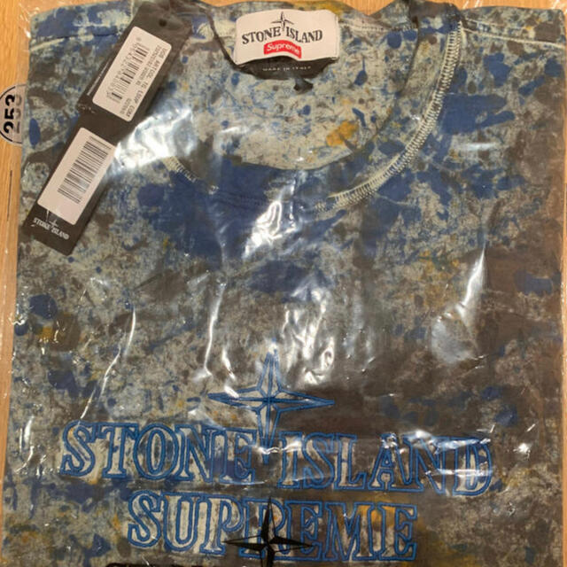 Supreme(シュプリーム)のSupreme Stone Island Embroidered LogoTop メンズのトップス(Tシャツ/カットソー(半袖/袖なし))の商品写真