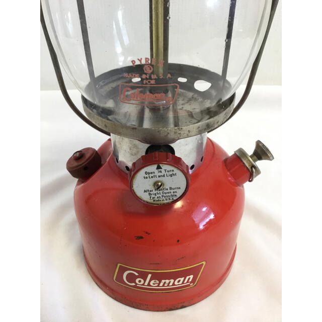 Coleman(コールマン)の1960年9月製  美品 コールマン200a  イエローデカール ブルーポイント スポーツ/アウトドアのアウトドア(ライト/ランタン)の商品写真