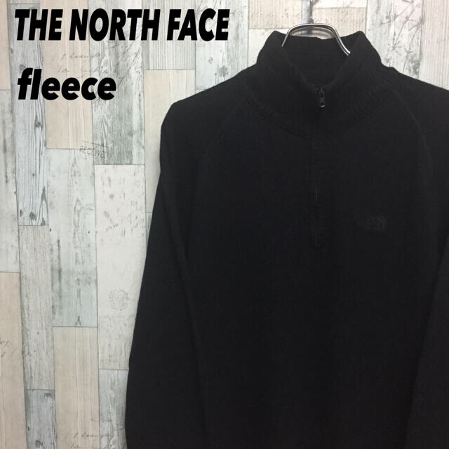 THE NORTH FACE(ザノースフェイス)の古着 ノースフェイス ニット トレーナー 刺繍ロゴ XL ビッグシルエット メンズのトップス(ニット/セーター)の商品写真