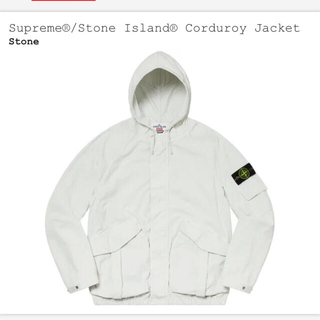 シュプリーム(Supreme)のsupreme stone island corduroy jacket(ナイロンジャケット)