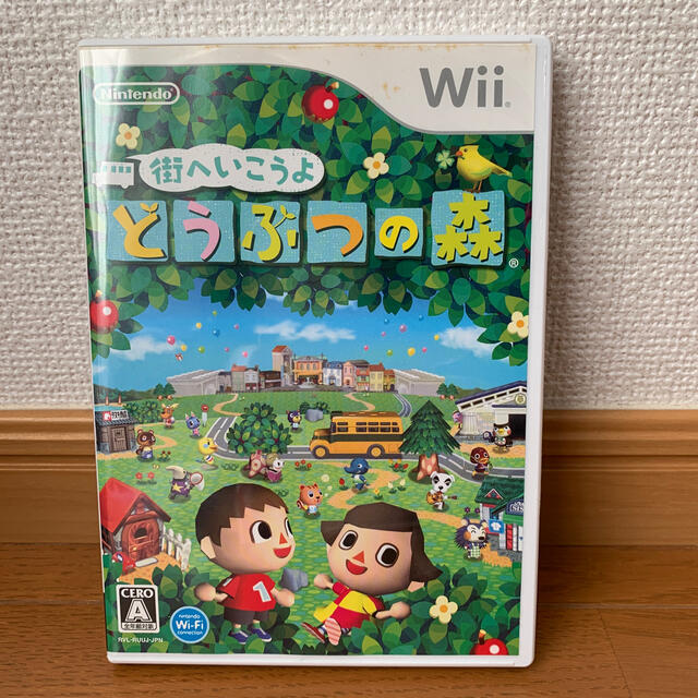 Wii(ウィー)の街へいこうよ どうぶつの森 Wii エンタメ/ホビーのゲームソフト/ゲーム機本体(家庭用ゲームソフト)の商品写真